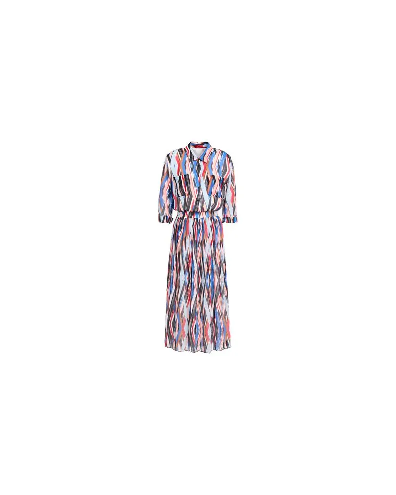 HUGO BOSS KLEIDER - Midi-Kleiderauf YOOX.COM Himmelblau