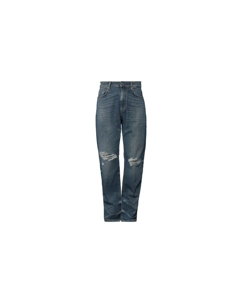 REPRESENT HOSEN & RÖCKE - Jeanshosenauf YOOX.COM Blau