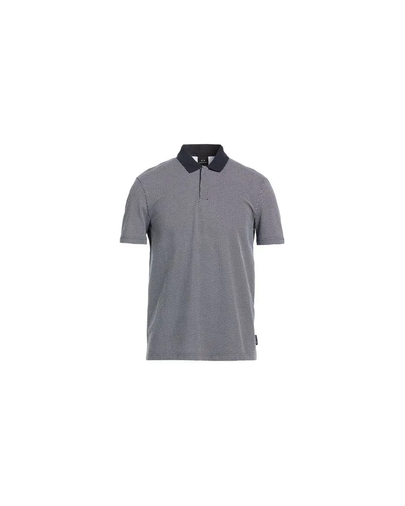 Armani Exchange TOPS - Poloshirtsauf YOOX.COM Marineblau