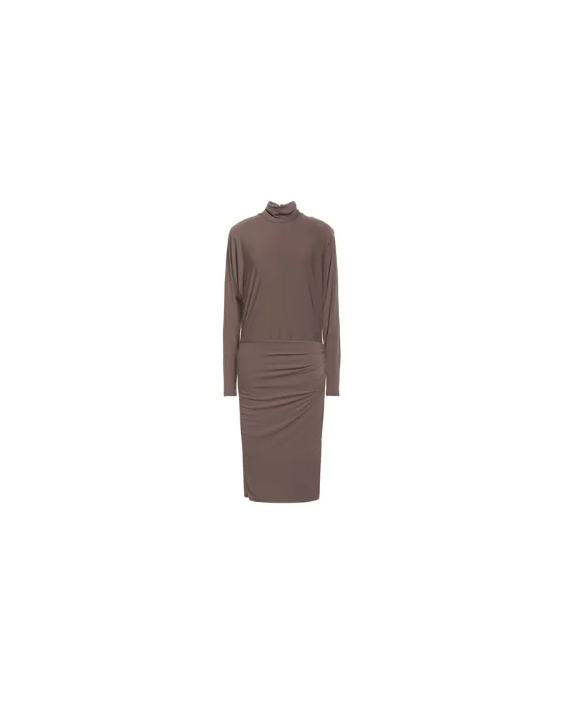 MARCIANO Los Angeles KLEIDER - Midi-Kleiderauf YOOX.COM Schokobraun