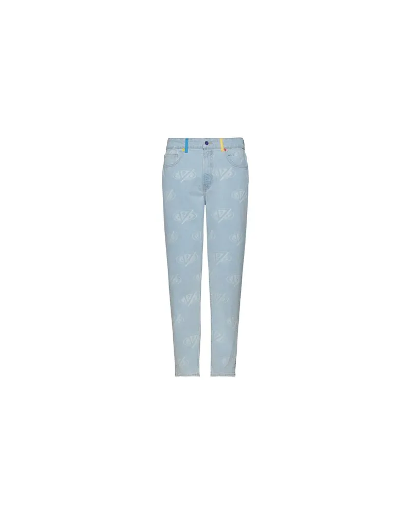 Guess HOSEN & RÖCKE - Jeanshosenauf YOOX.COM Blau