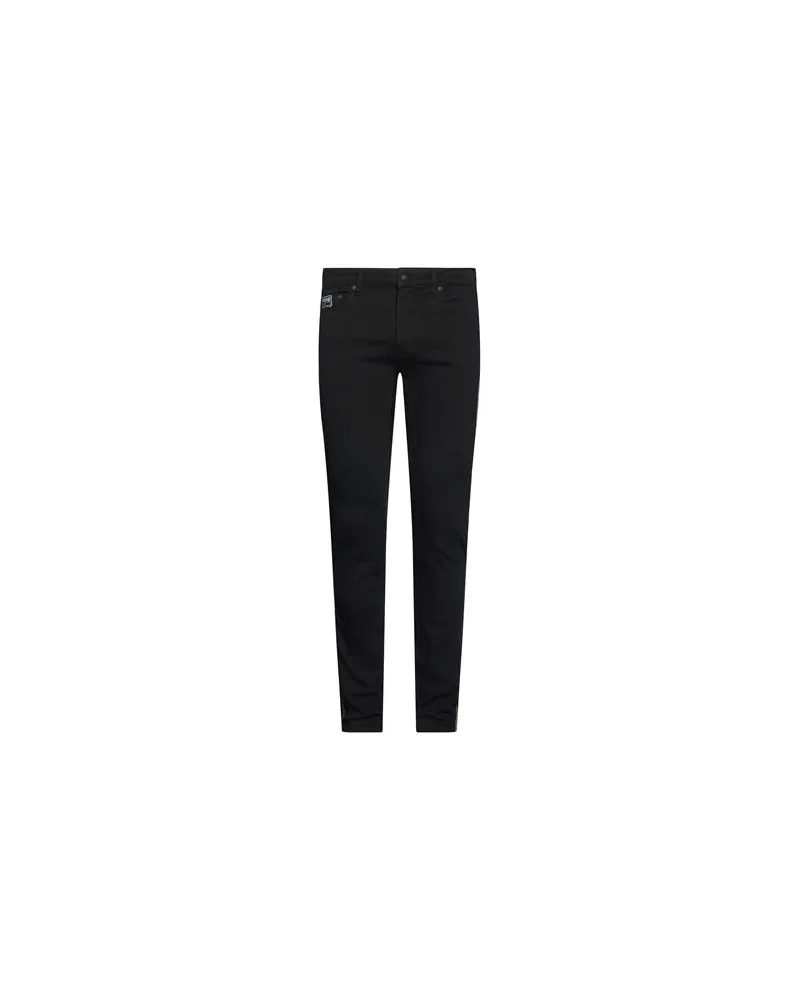 Versace Jeans HOSEN & RÖCKE - Jeanshosenauf YOOX.COM Schwarz