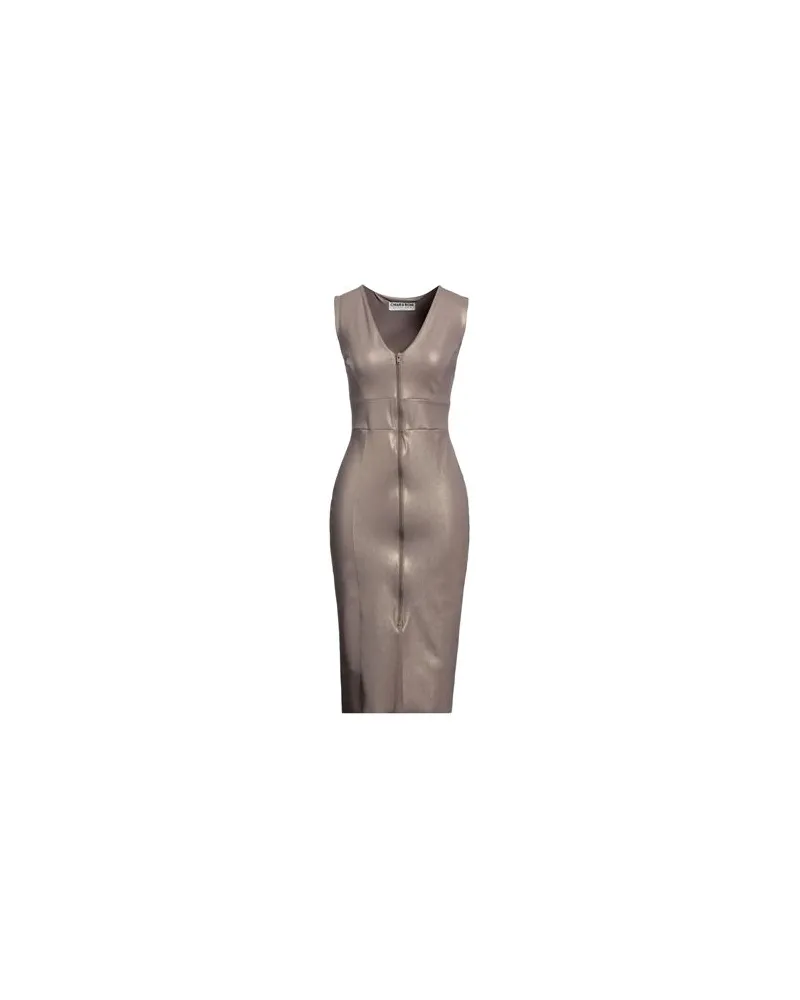 Chiara Boni KLEIDER - Midi-Kleiderauf YOOX.COM Khaki
