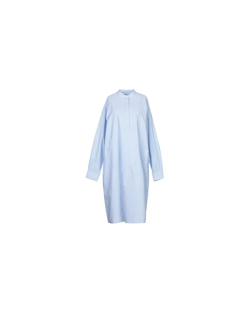 Maison Margiela KLEIDER - Midi-Kleiderauf YOOX.COM Himmelblau