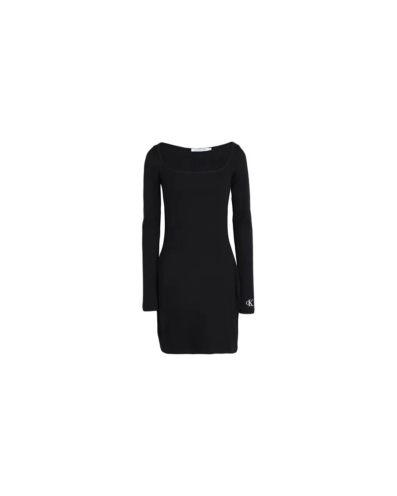 Calvin Klein KLEIDER - Mini-Kleiderauf YOOX.COM Schwarz