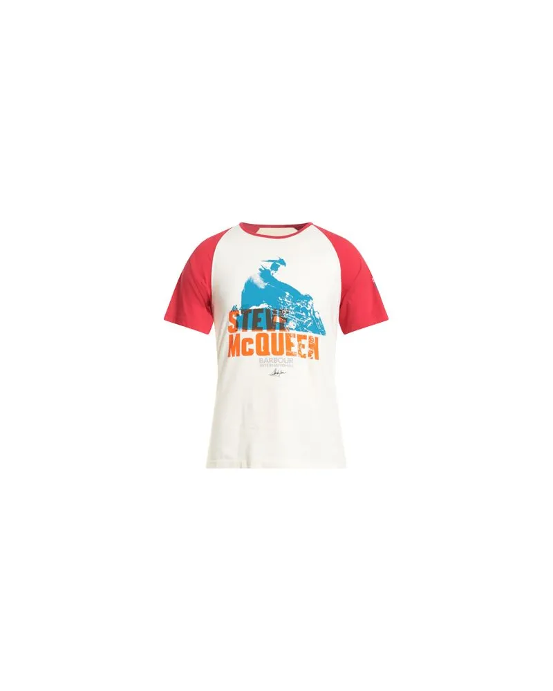 Barbour THE STEVE MCQUEEN COLLECTION - TOPS - T-shirtsauf YOOX.COM Taubenblau