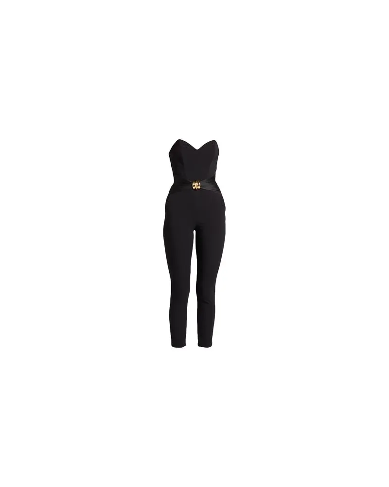 Elisabetta Franchi OVERALLS - Jumpsuitsauf YOOX.COM Schwarz