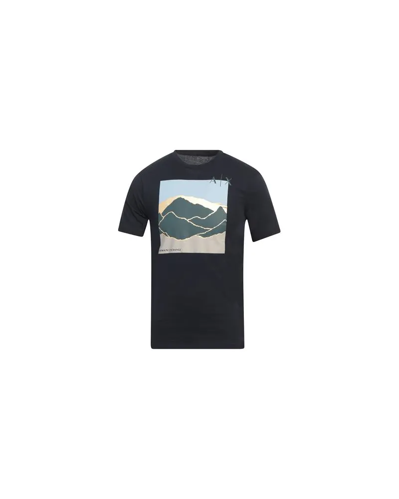 Armani Exchange TOPS - T-shirtsauf YOOX.COM Nachtblau