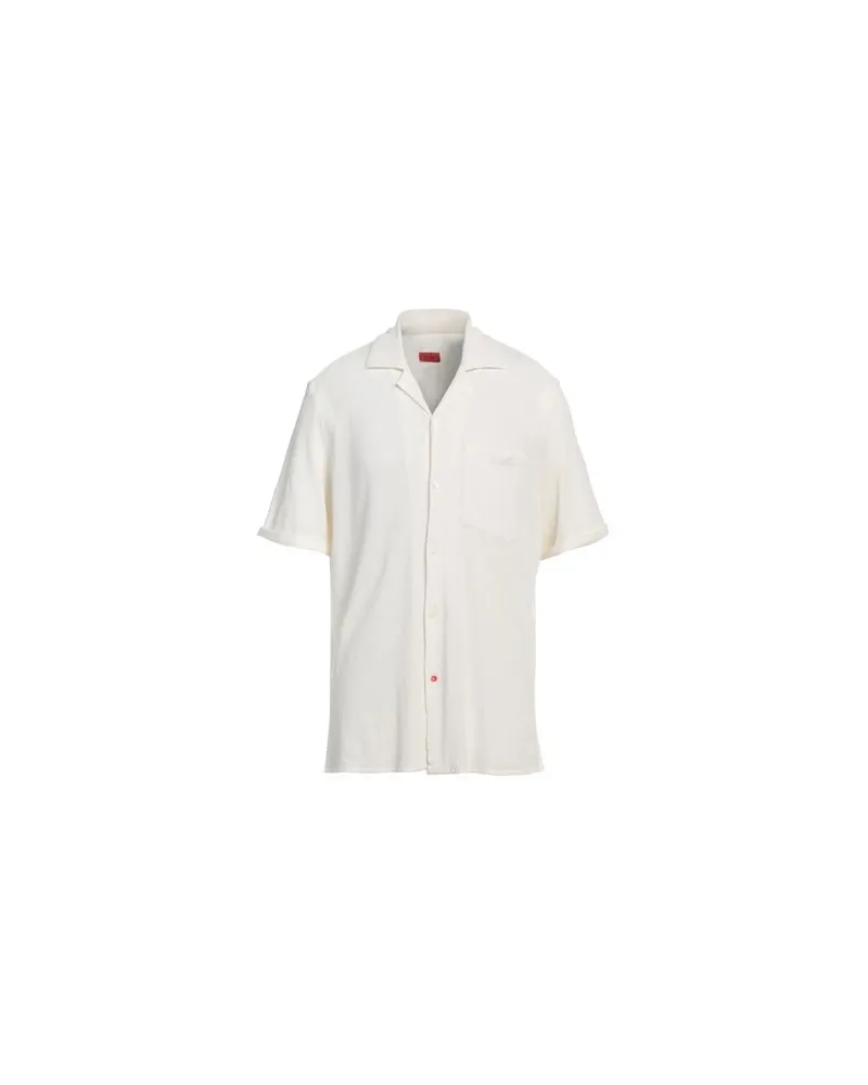 Isaia TOPS - Hemdenauf YOOX.COM Elfenbein