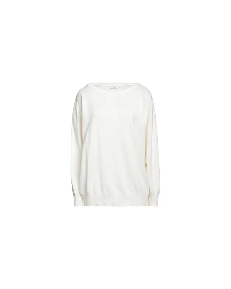Brunello Cucinelli STRICKWAREN - Pulloverauf YOOX.COM Elfenbein