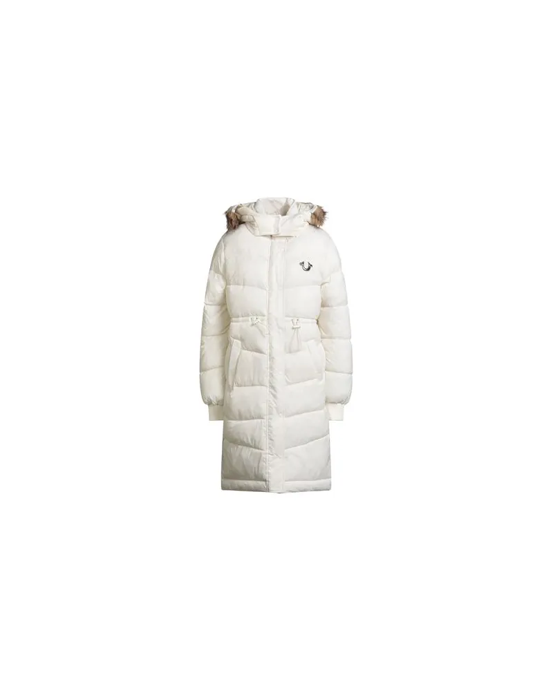 True Religion JACKEN & MÄNTEL - Pufferjacken & Daunenjackenauf YOOX.COM Elfenbein