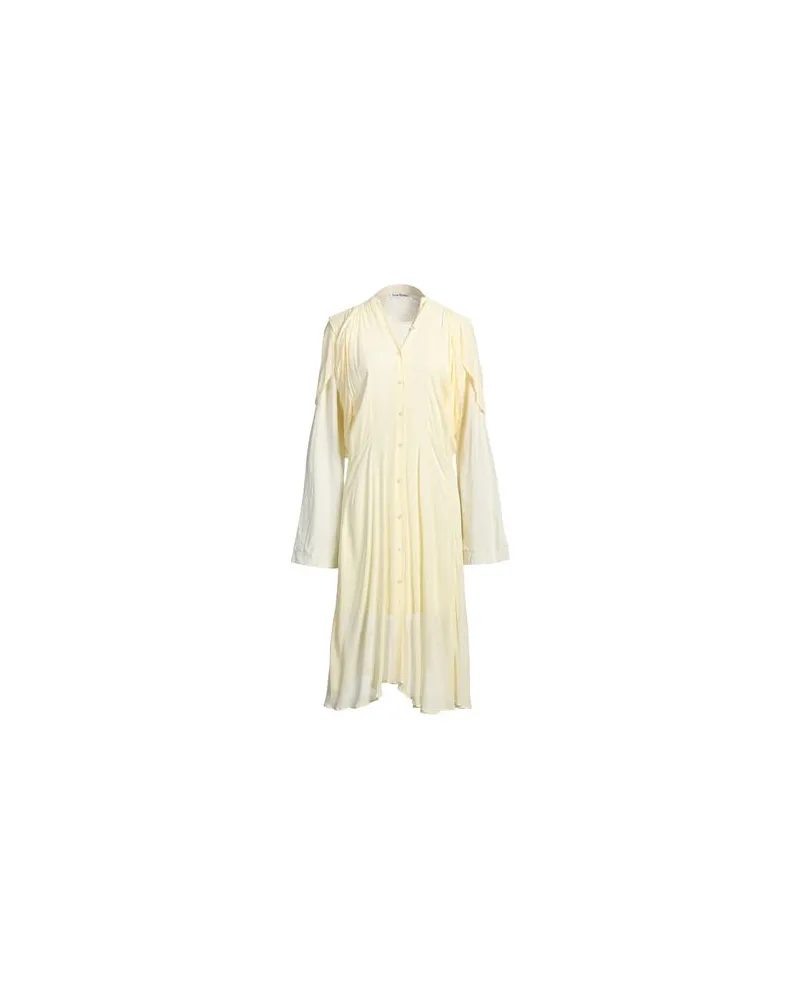 Acne Studios KLEIDER - Midi-Kleiderauf YOOX.COM Pastellgelb