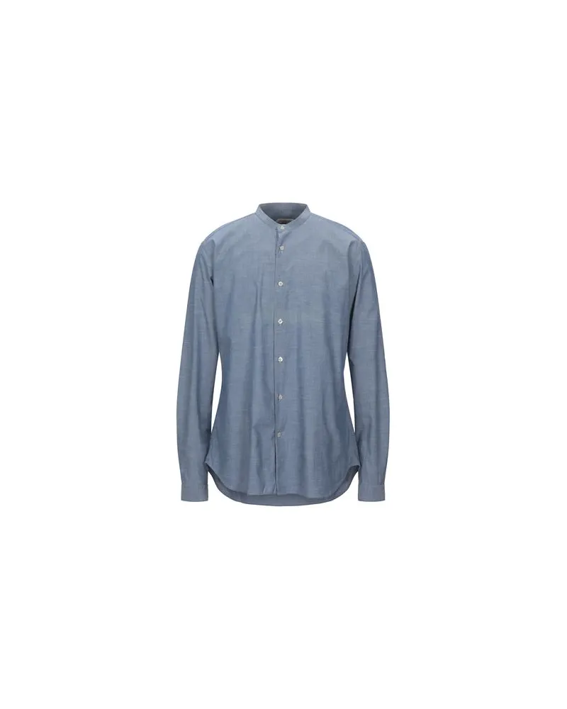 GUGLIELMINOTTI TOPS - Hemdenauf YOOX.COM Blau