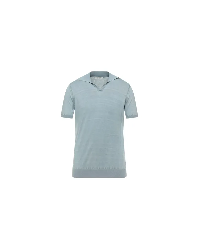 Alpha Studio STRICKWAREN - Pulloverauf YOOX.COM Himmelblau