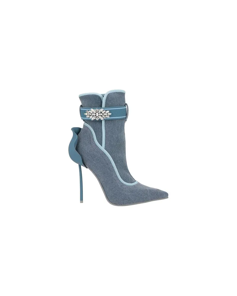 Le Silla SCHUHE - Stiefelettenauf YOOX.COM Azurblau