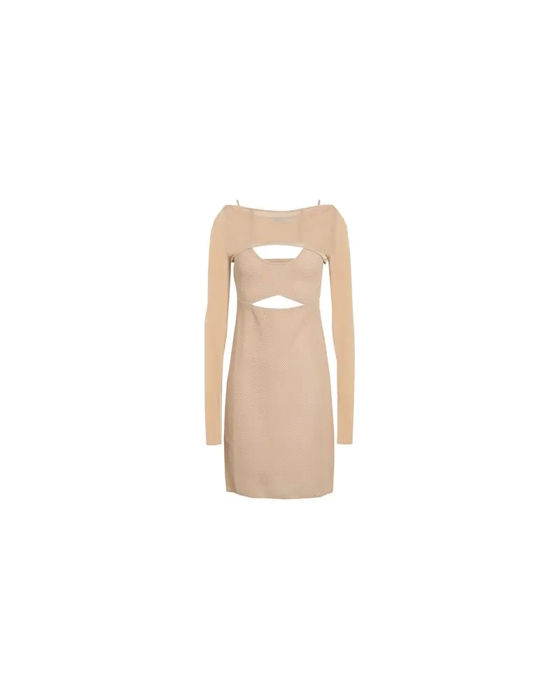 Calvin Klein KLEIDER - Mini-Kleiderauf YOOX.COM Sand