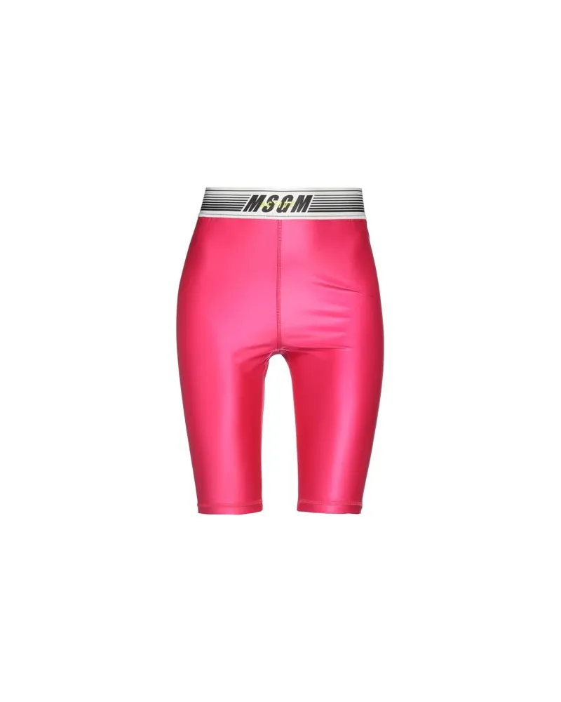 MSGM HOSEN & RÖCKE - Leggingsauf YOOX.COM Fuchsia