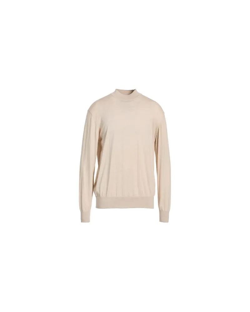 Paolo Pecora Milano STRICKWAREN - Rollkragenpulloverauf YOOX.COM Beige
