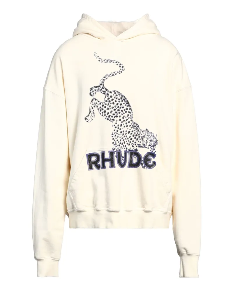 RHUDE Sweatshirt Cremeweiß