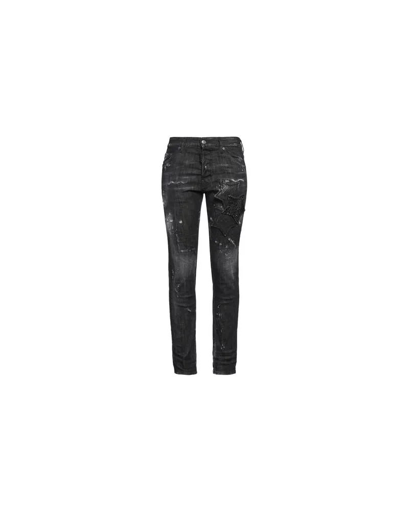 Dsquared2 HOSEN & RÖCKE - Jeanshosenauf YOOX.COM Schwarz