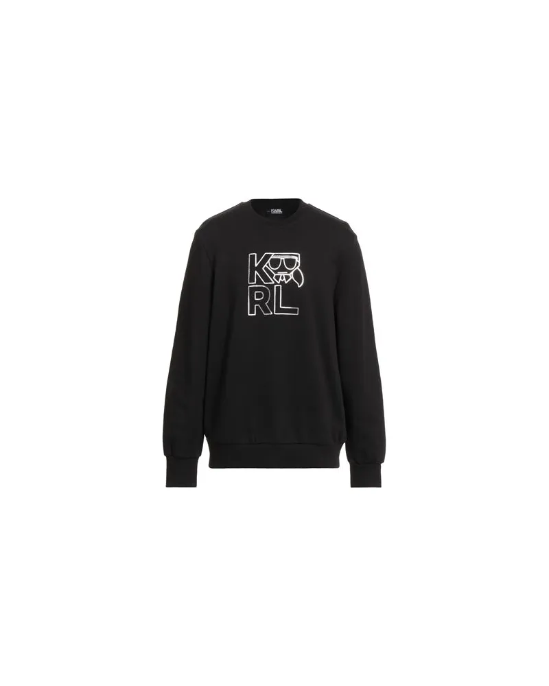 Karl Lagerfeld TOPS - Sweatshirtsauf YOOX.COM Schwarz