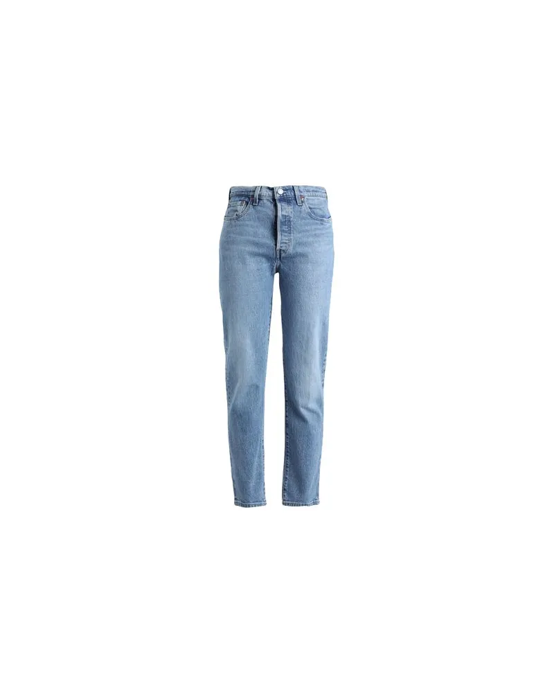 Levi's 501® JEANS FOR WOMEN LIGHT INDIGO - WORN IN  - HOSEN & RÖCKE - Jeanshosenauf YOOX.COM Blau