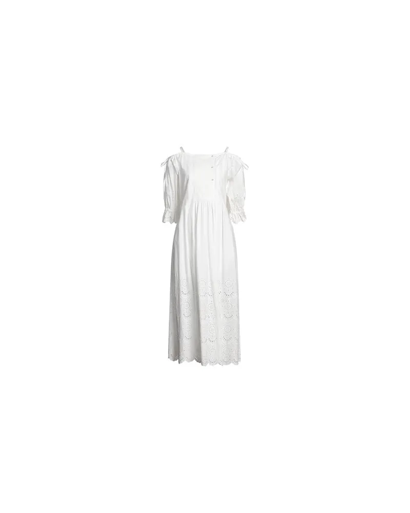 Ulla Johnson KLEIDER - Maxi-Kleiderauf YOOX.COM Weiß