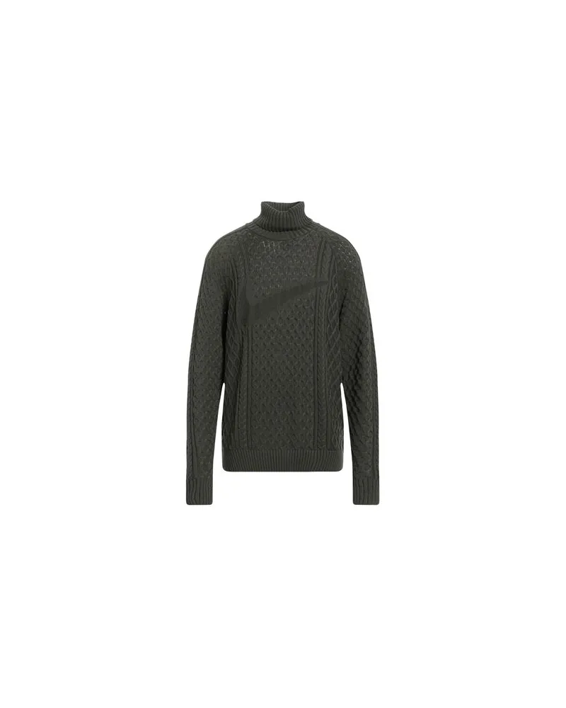 Nike STRICKWAREN - Rollkragenpulloverauf YOOX.COM Militärgrün