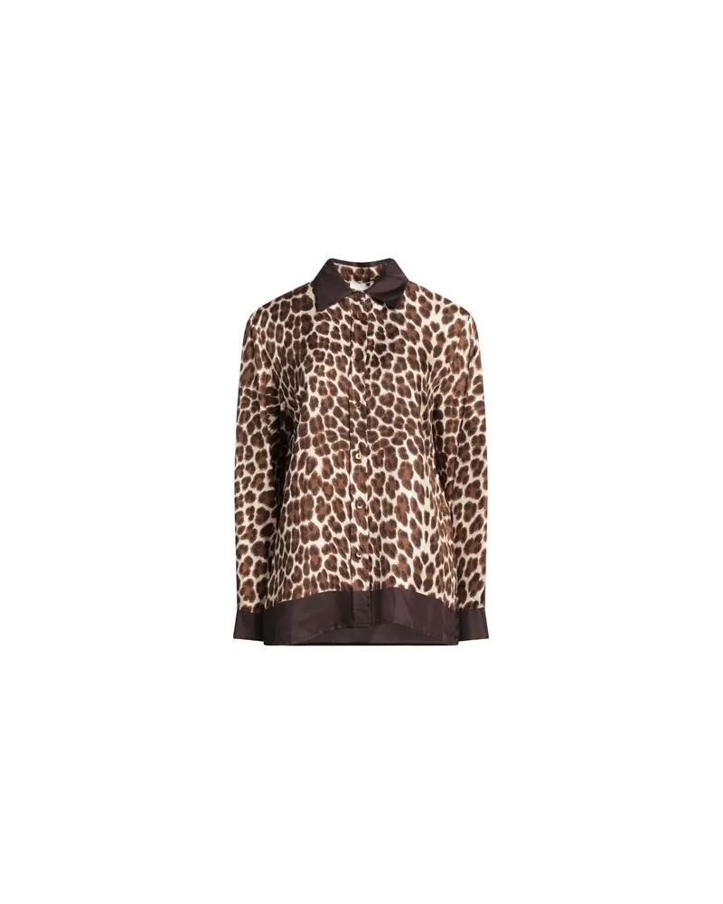 P.A.R.O.S.H. P.A.R.O H. - TOPS - Hemdenauf YOOX.COM Braun
