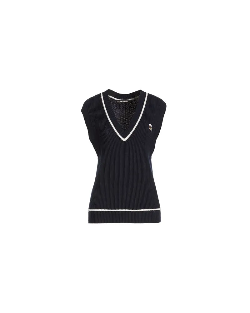 Karl Lagerfeld STRICKWAREN - Pulloverauf YOOX.COM Nachtblau