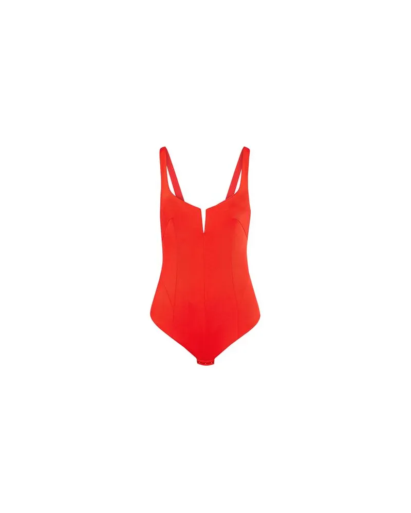 GALVAN TOPS - Bodysuitsauf YOOX.COM Tomatenrot