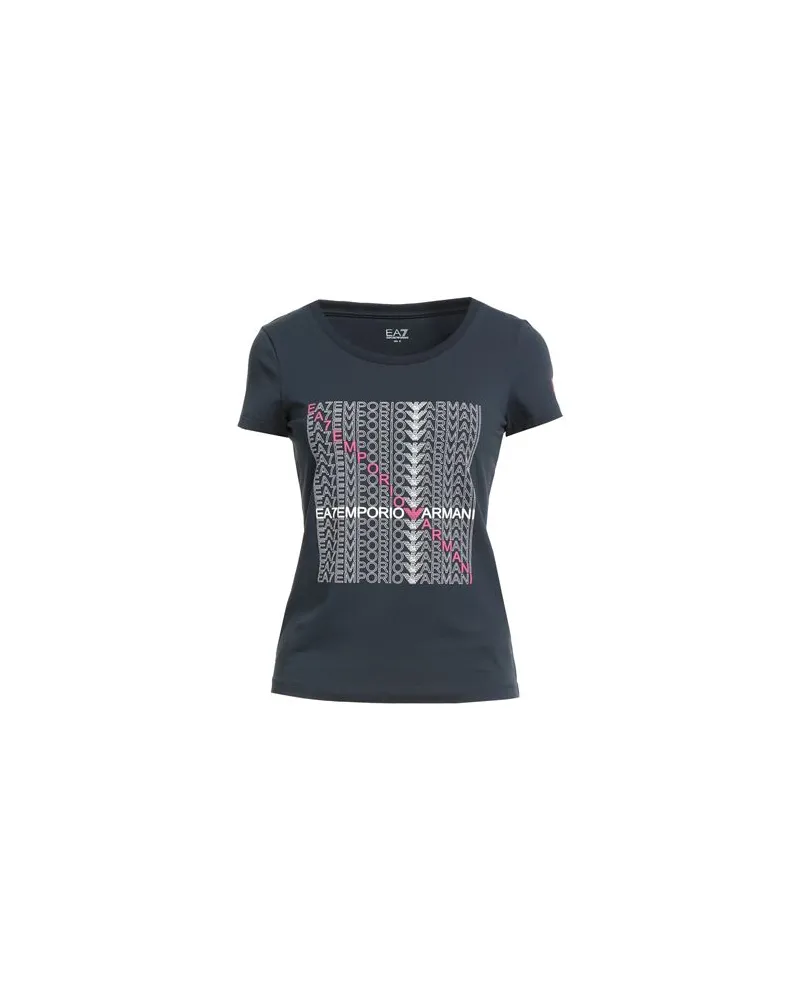 EA7 TOPS - T-shirtsauf YOOX.COM Marineblau