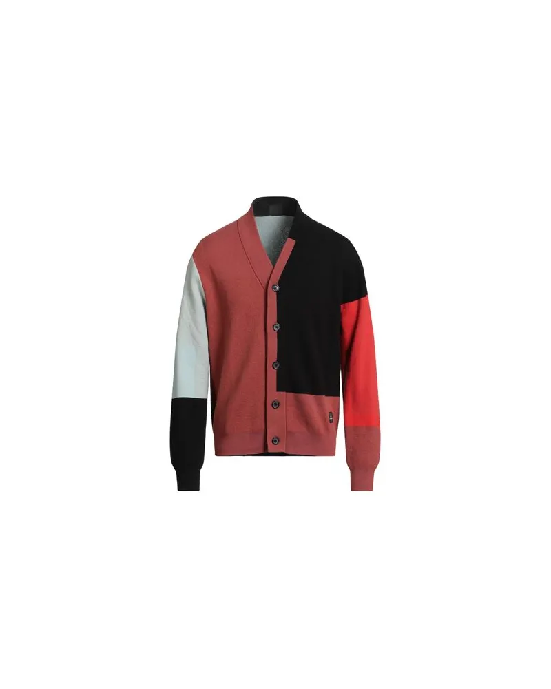 Paul Smith STRICKWAREN - Strickjackenauf YOOX.COM Ziegelrot