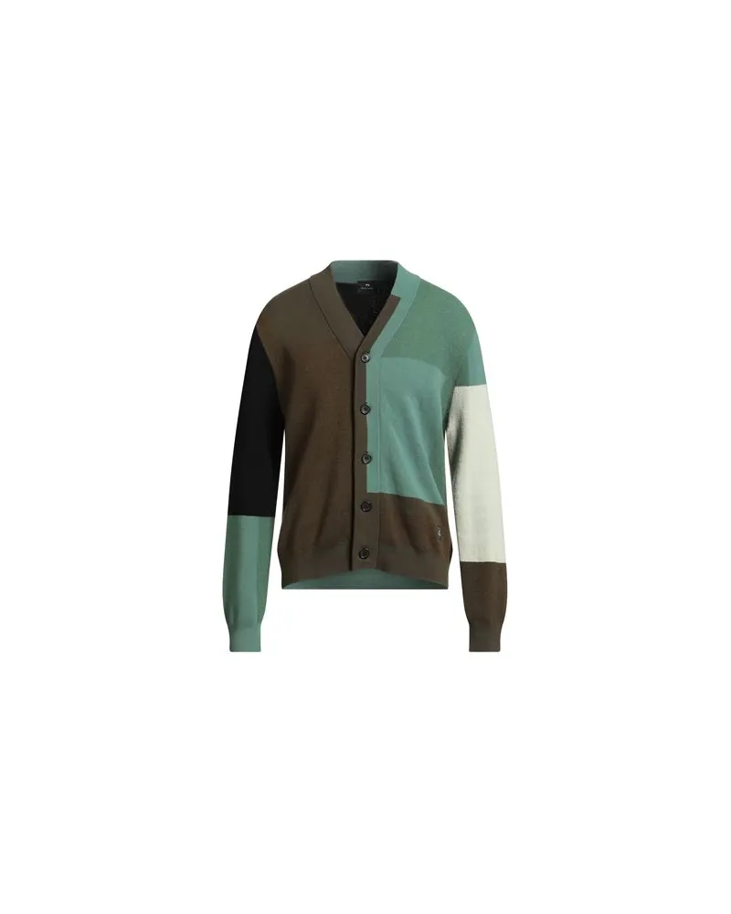 Paul Smith STRICKWAREN - Strickjackenauf YOOX.COM Militärgrün