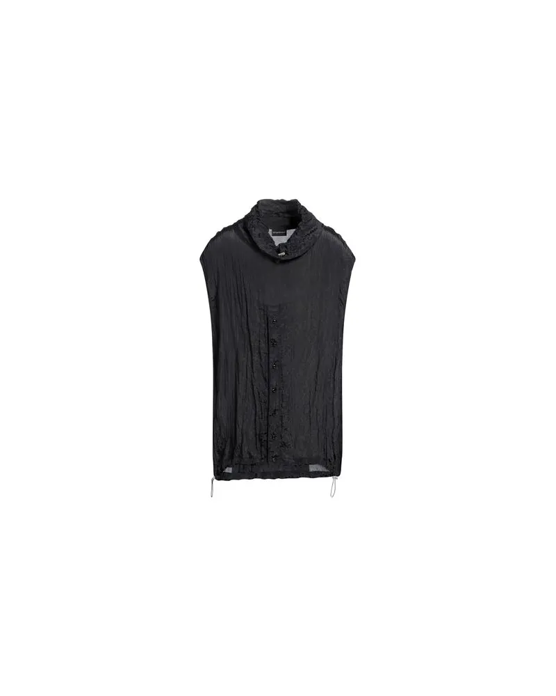 Emporio Armani TOPS - Hemdenauf YOOX.COM Schwarz
