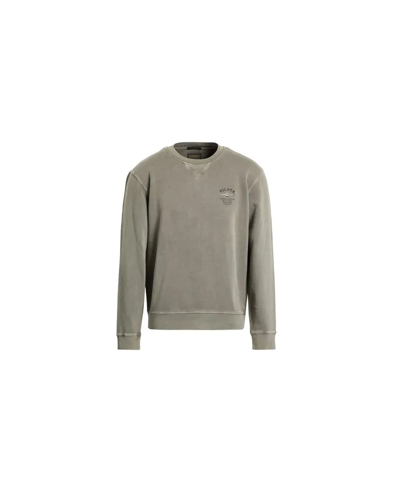 Aeronautica Militare TOPS - Sweatshirtsauf YOOX.COM Militärgrün