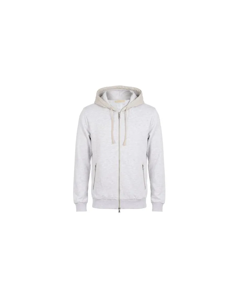 Eleventy TOPS - Sweatshirtsauf YOOX.COM Hellgrau