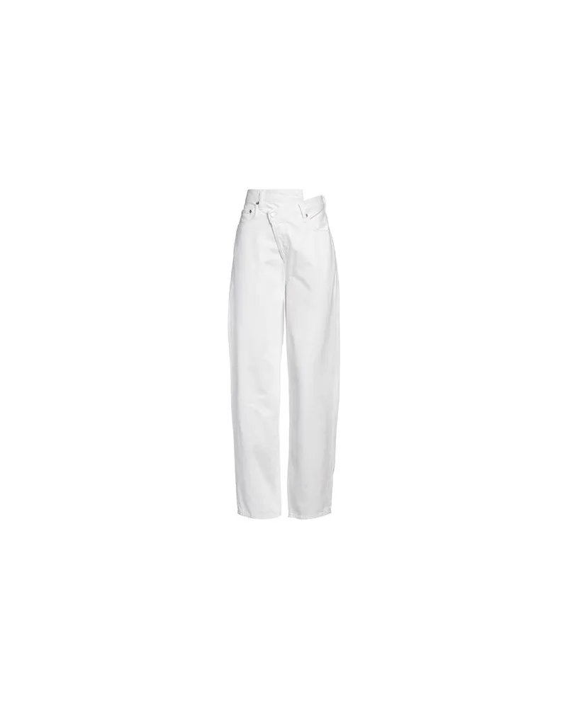 AGOLDE HOSEN & RÖCKE - Jeanshosenauf YOOX.COM Weiß