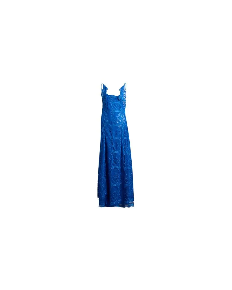 Alberta Ferretti KLEIDER - Maxi-Kleiderauf YOOX.COM Königsblau