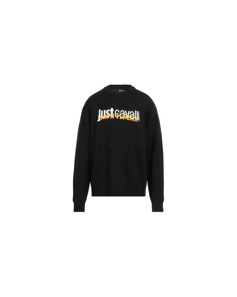 Just Cavalli STRICKWAREN - Pulloverauf YOOX.COM Schwarz