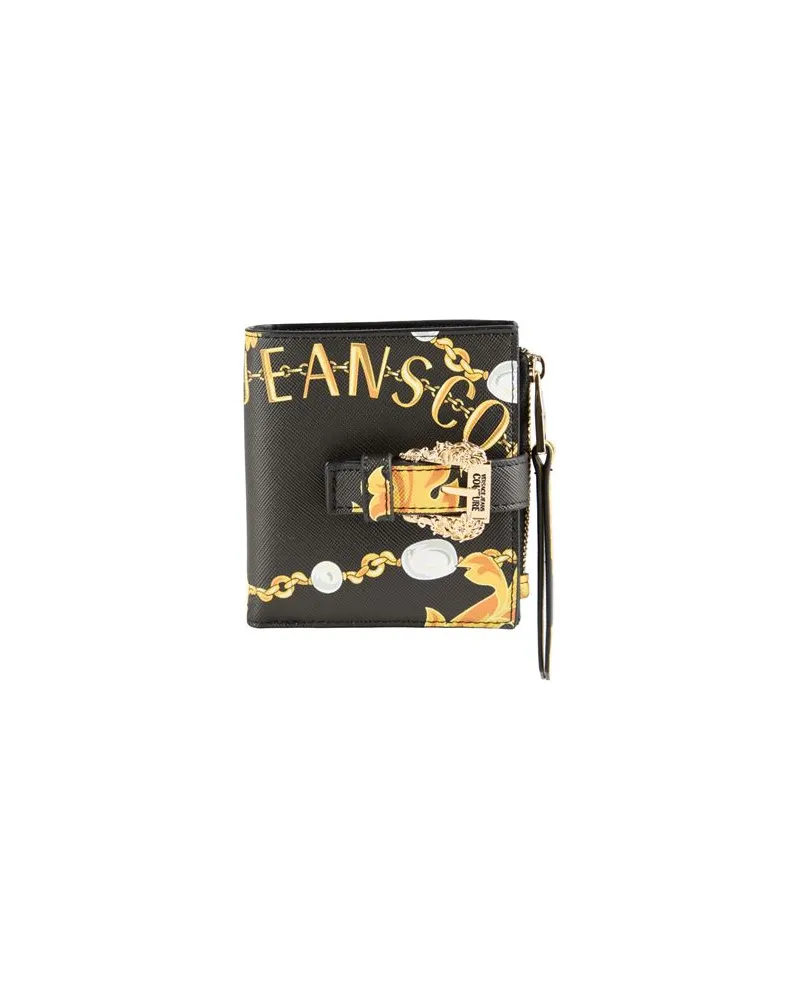 Versace Jeans Kleinlederwaren - Brieftaschenauf YOOX.COM Schwarz