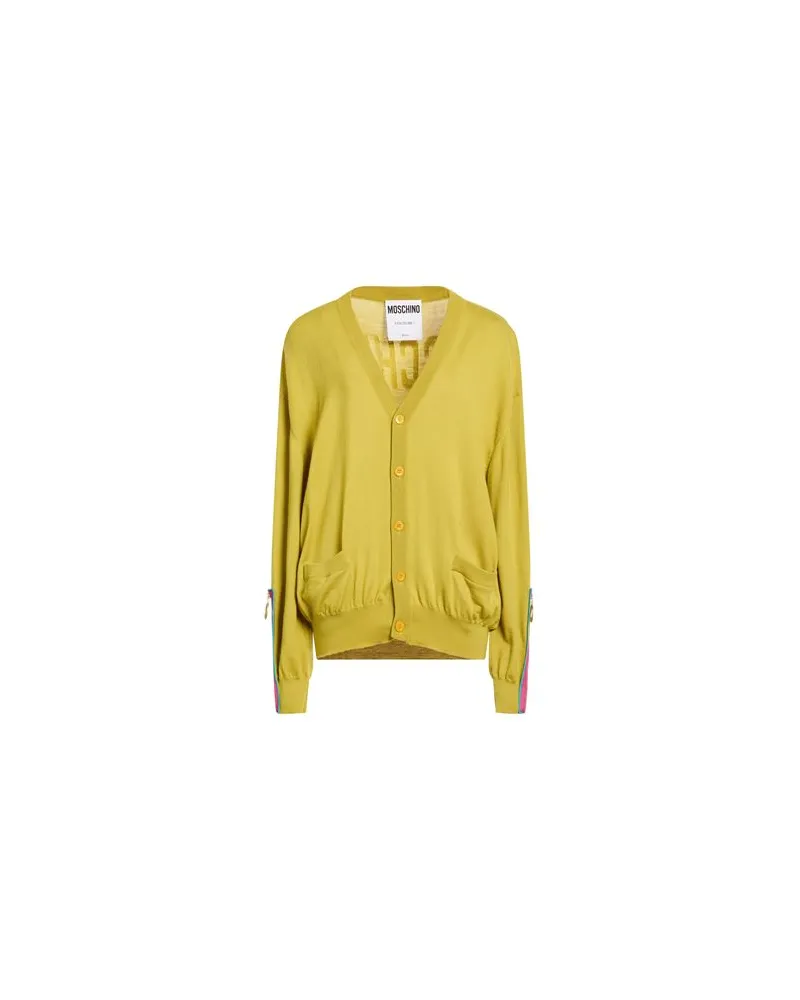 Moschino COUTURE - STRICKWAREN - Strickjackenauf YOOX.COM Senf