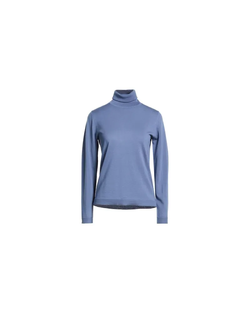 Max Mara STRICKWAREN - Rollkragenpulloverauf YOOX.COM Taubenblau