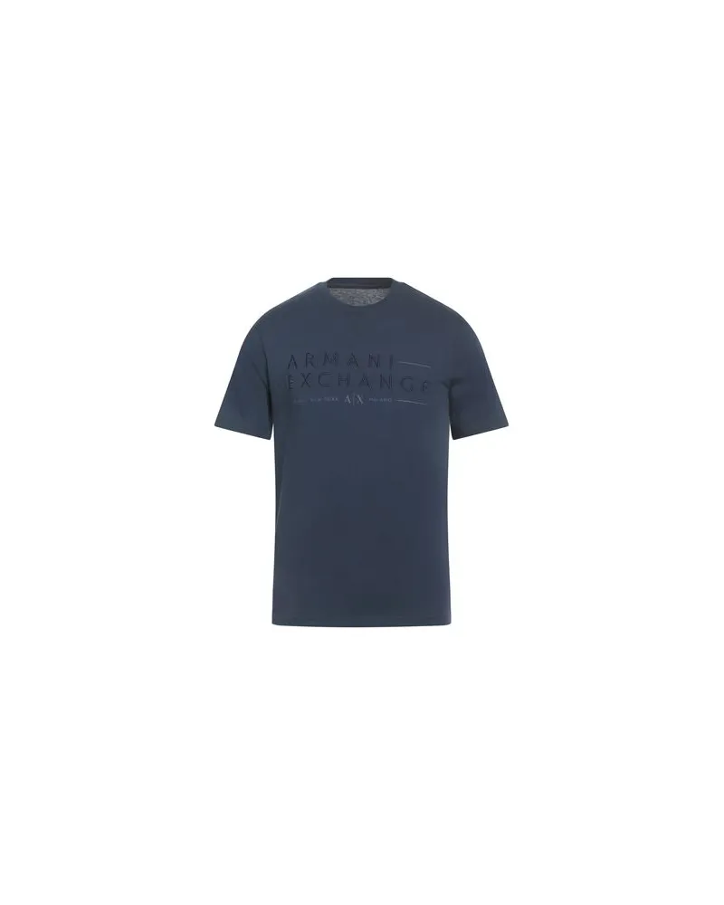 Armani Exchange TOPS - T-shirtsauf YOOX.COM Nachtblau