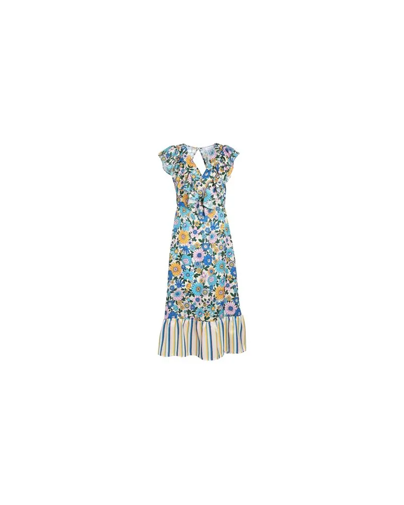 Topshop KLEIDER - Midi-Kleiderauf YOOX.COM Elfenbein