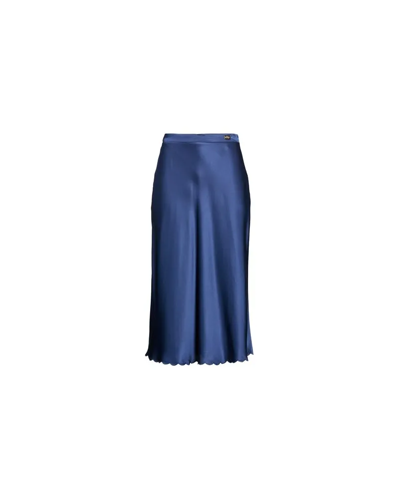 Elisabetta Franchi HOSEN & RÖCKE - Midi-Röckeauf YOOX.COM Marineblau