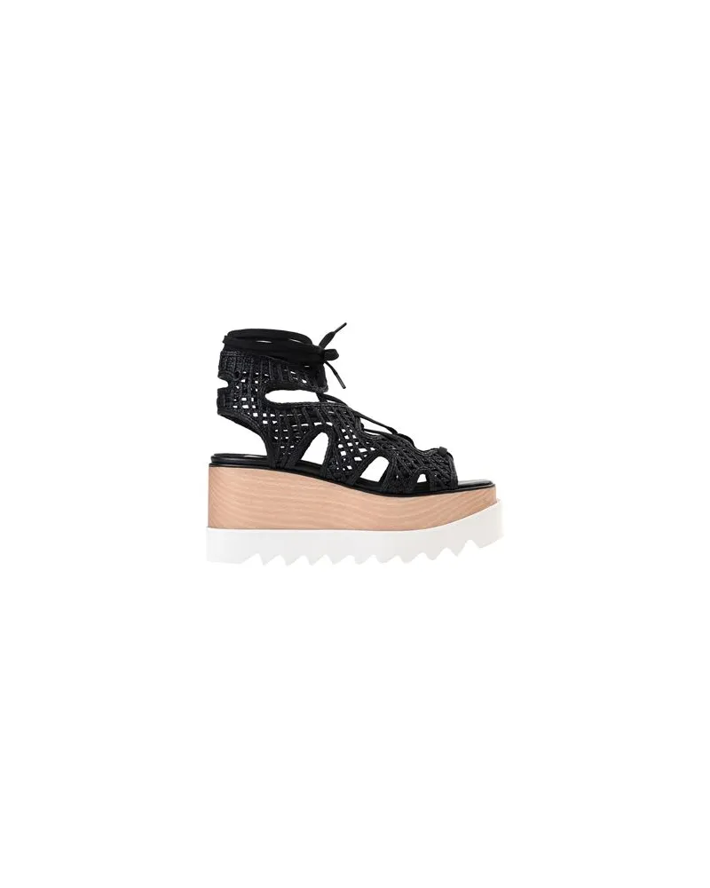 Stella McCartney SCHUHE - Sandalenauf YOOX.COM Schwarz