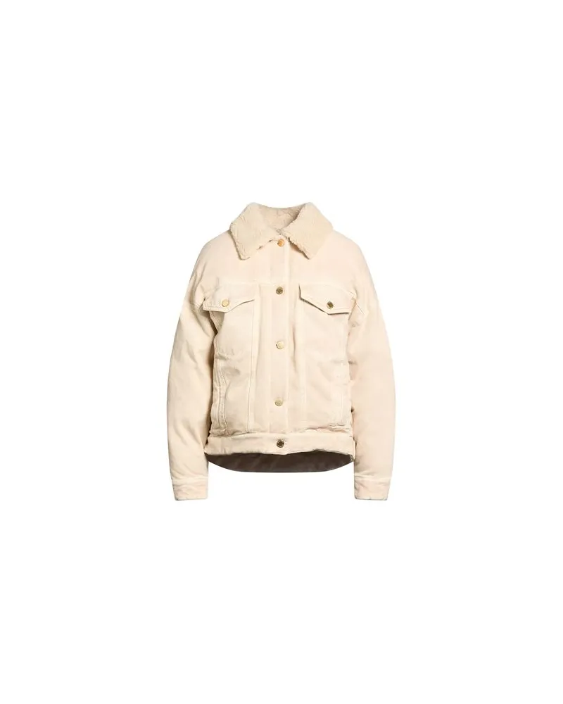 KHRISJOY JACKEN & MÄNTEL - Jeansjacken/Mäntelauf YOOX.COM Beige