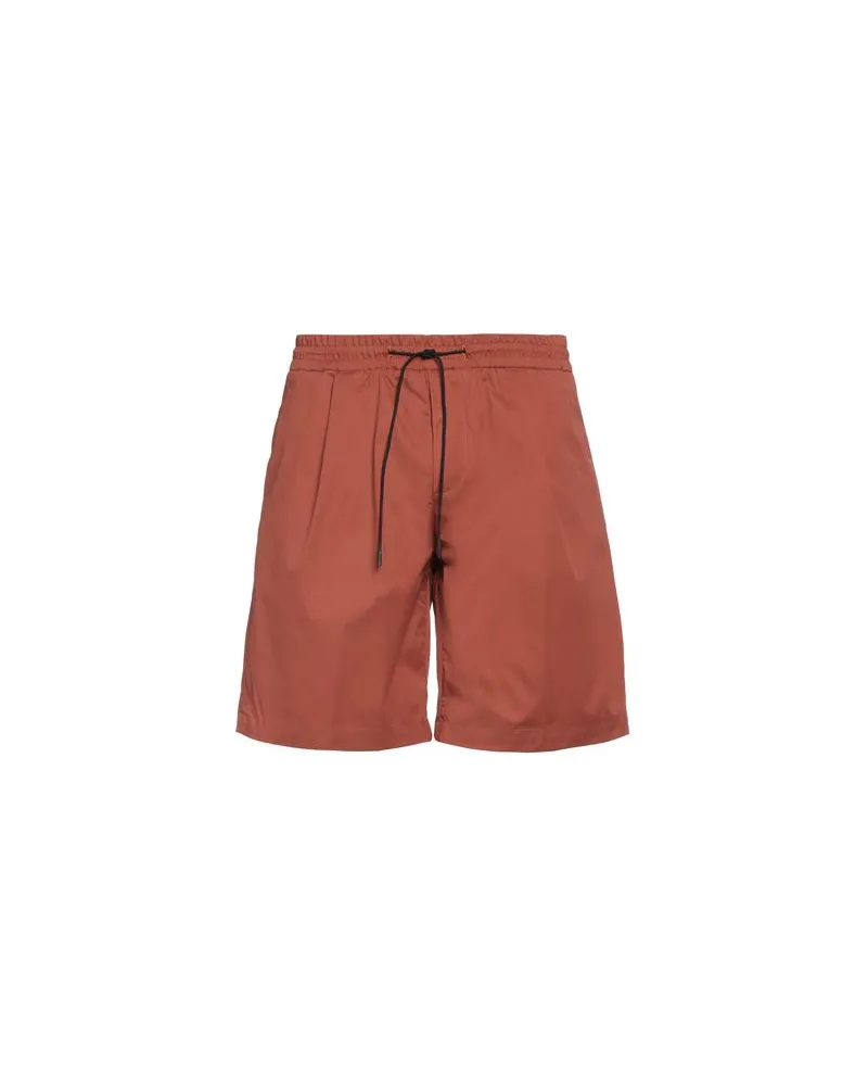 MICHAEL COAL HOSEN & RÖCKE - Shorts & Bermudashortsauf YOOX.COM Rostrot
