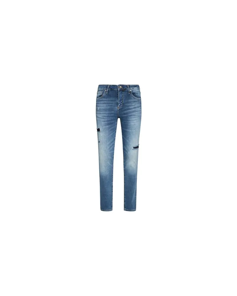 Armani Exchange HOSEN & RÖCKE - Jeanshosenauf YOOX.COM Blau